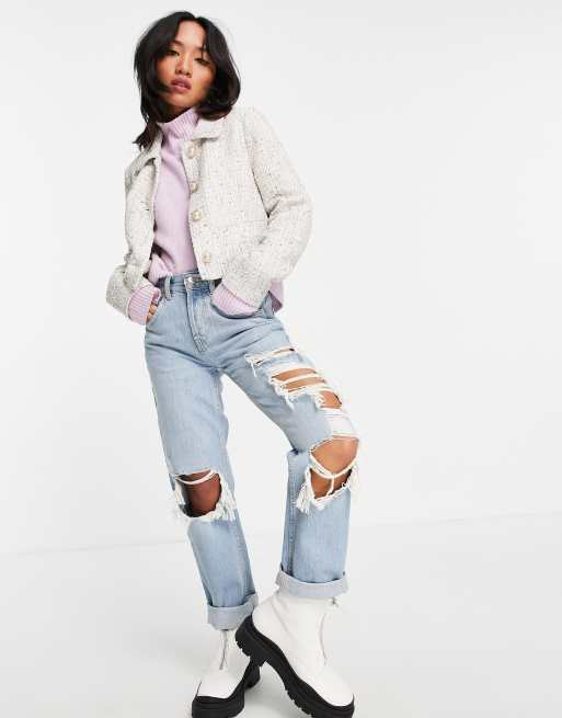 Petite white clearance jacket