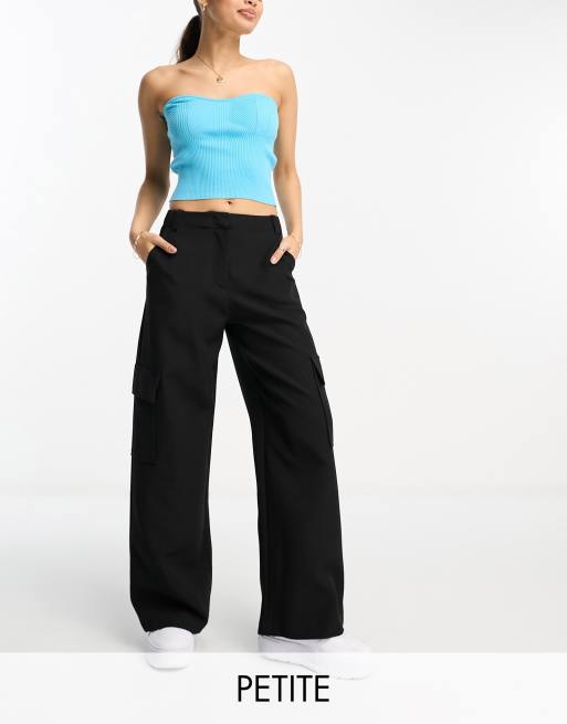 Women's petite wide leg hotsell dress pants