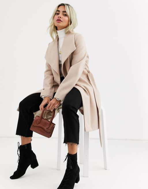 Petite wrap jacket sale