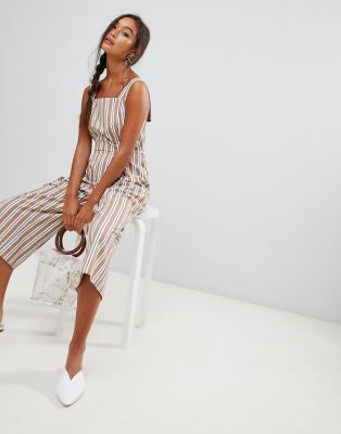 miss selfridge pinafore jumpsuit