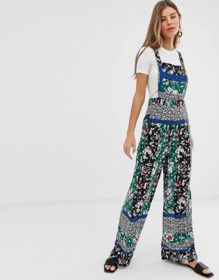 miss selfridge pinny jumpsuit