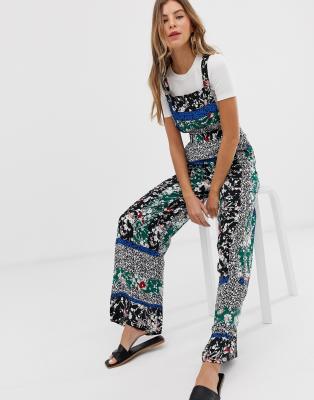 miss selfridge pinny jumpsuit