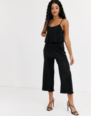 miss selfridge plisse jumpsuit