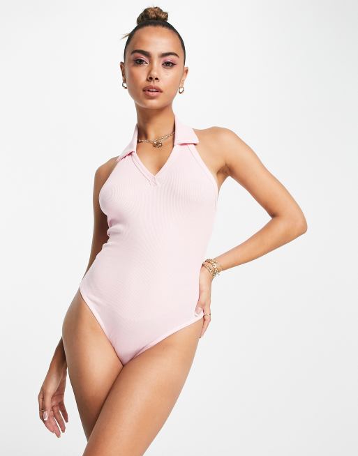 Women's Collared Bodysuits