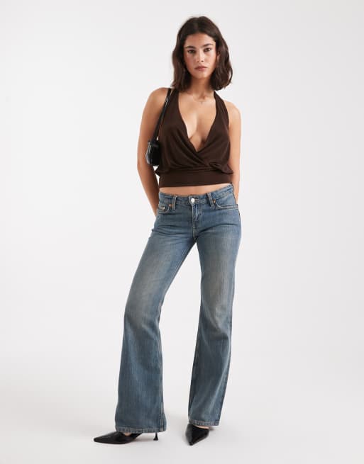 Miss Selfridge plunge wrap top, 4 of 4
