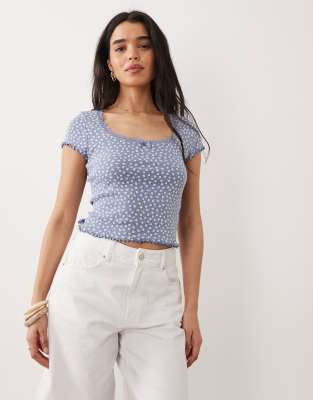 Miss Selfridge pointelle ditsy print 5390₽
