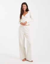 Miss Selfridge frill detail cami in white