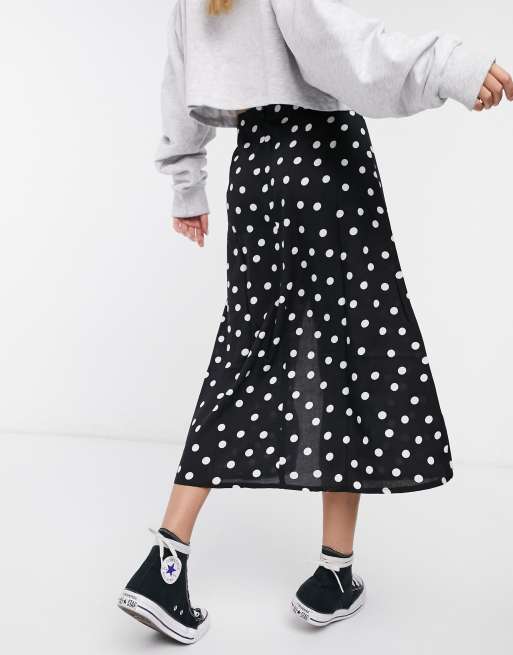 Polka dot on sale skirt miss selfridge