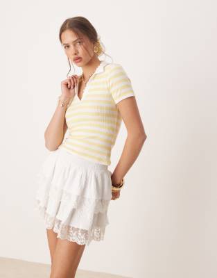 Miss Selfridge - Polo a righe - view 1