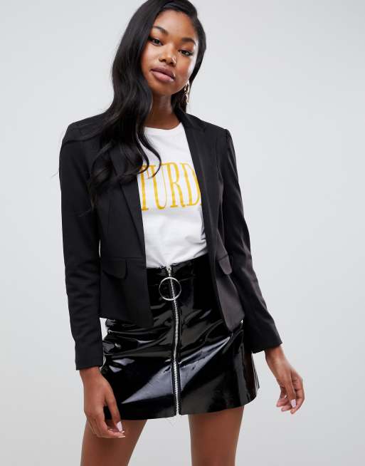 Miss selfridge outlet black blazer