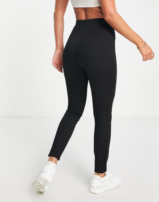 ASOS DESIGN 2-pack leggings in black