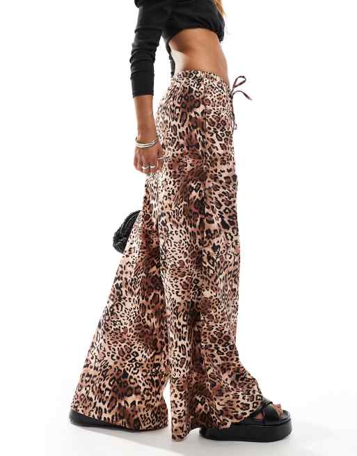 Miss Selfridge Poplin Animal Print Set