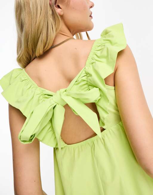 Lime 2025 green sundress