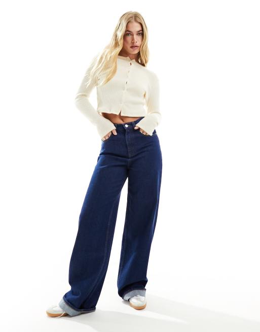 Miss Selfridge – Prążkowany kardigan w naturalnym kolorze, 2 z 4
