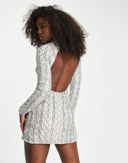 Topshop shop rope dress