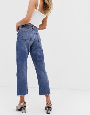 miss selfridge straight leg jeans