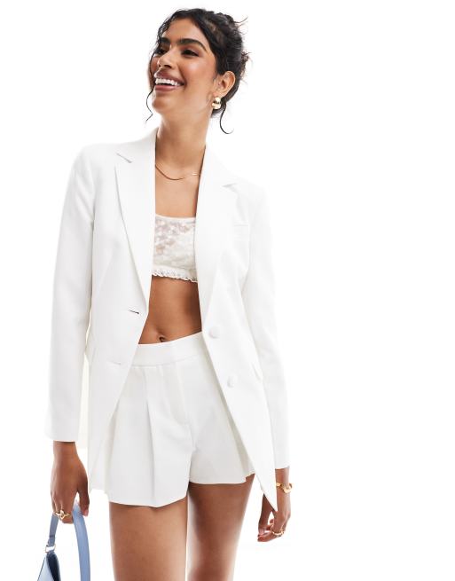 Miss selfridge white blazer store