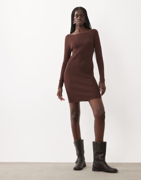 Shop Sweater Dresses, Knitted & Oversized Sweater Dresses