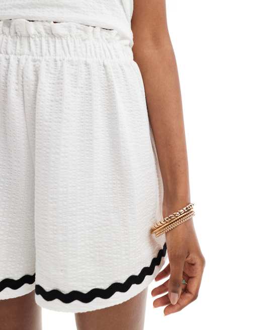 Miss Selfridge rick rack shorts - part of a set, 3 of 5