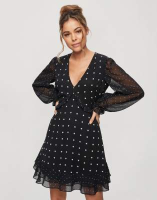 robe courte mousseline