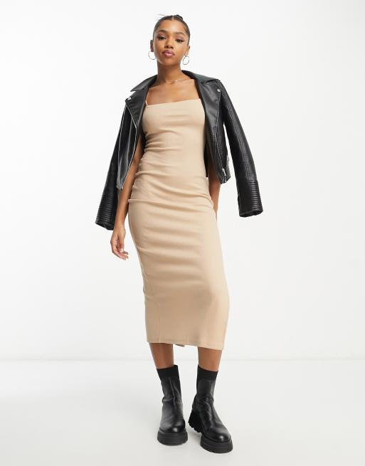 Robe fendue mi longue hotsell