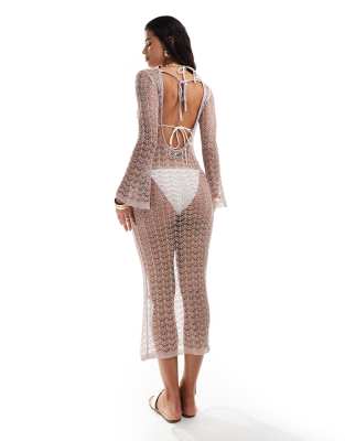 Robe Free People Taille L - Noire Métallisée Or, Manches Courtes, Courte, NEUVE Avec étiquettes