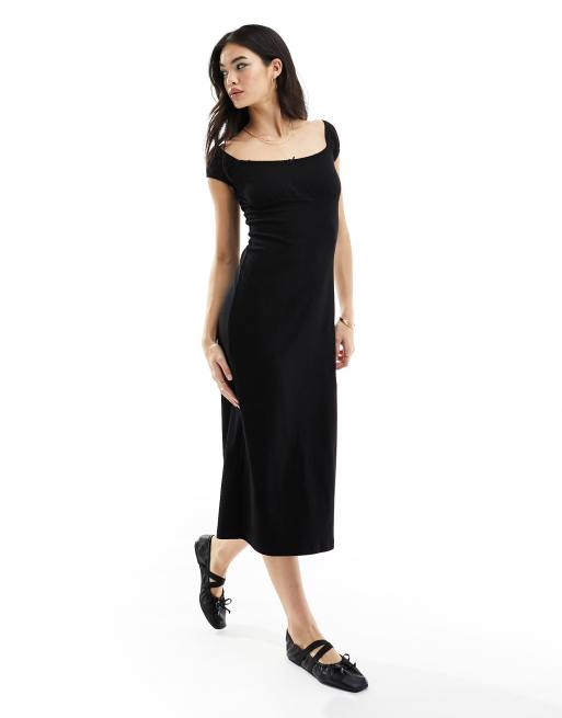 Robe mi longue tendance hot sale