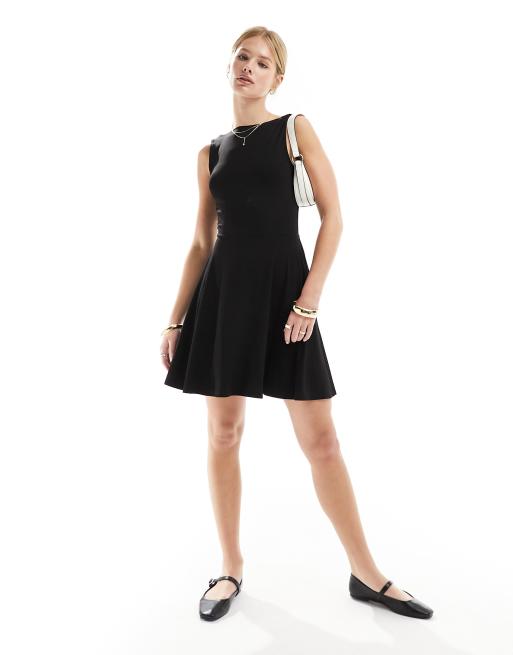 Robe Femme Miss Selfridge Blanche Tachetée - UK10 Sans Manches Mi-longue - Polyester Doublé