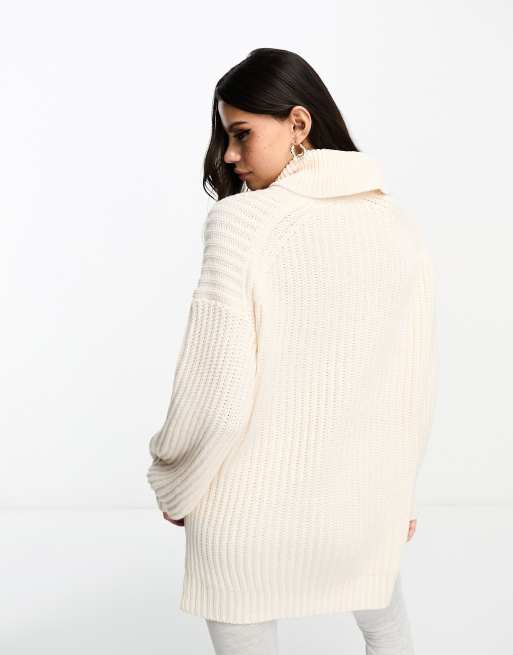 Long side split discount jumper