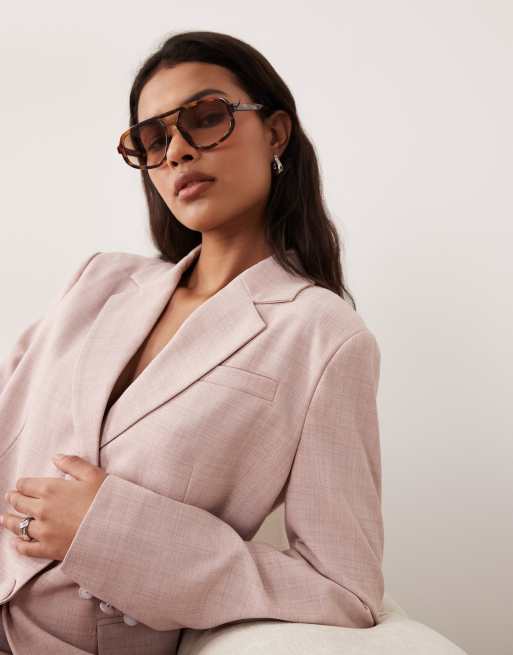 Miss Selfridge – Różowy dopasowany zestaw, 2 z 3