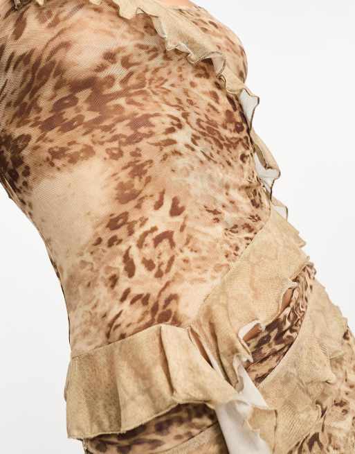 Miss selfridge snake print store