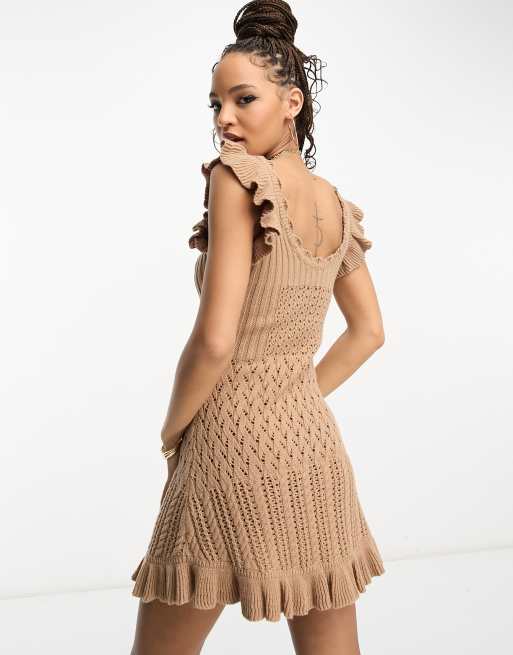 Crochet fit 2025 and flare dress