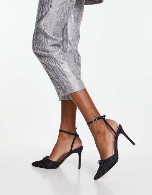 Miss Selfridge - Sandalen met gesloten neus en strik , 4 van 4