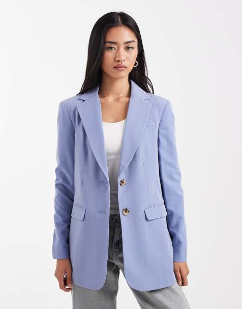 Miss Selfridge - Sart blå oversized blazer - view 1