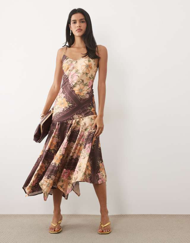 Miss Selfridge - Midi Dress - Women - Polyester - 12 US