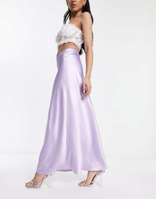 Silk 2025 skirt lavender