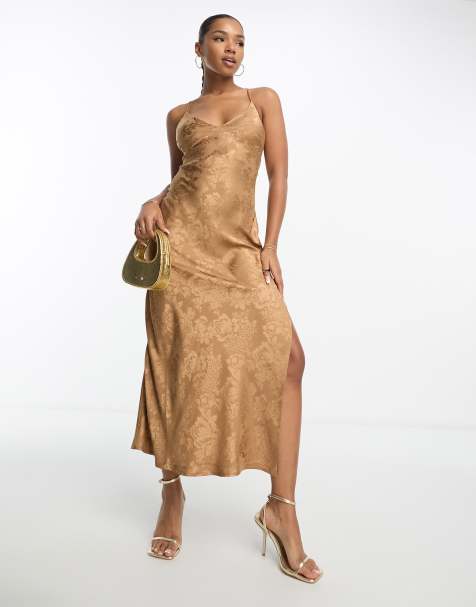 Gold shop tone dresses