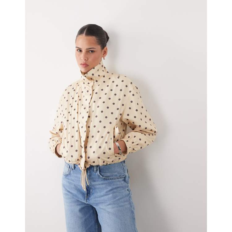 【新作】shélle Polka Dot Anorak Hoodie Polka Dot Anorak Hoodie – shéller / シェリエ