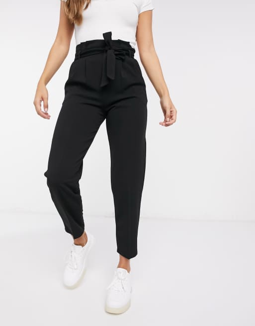 miss selfridge black trousers