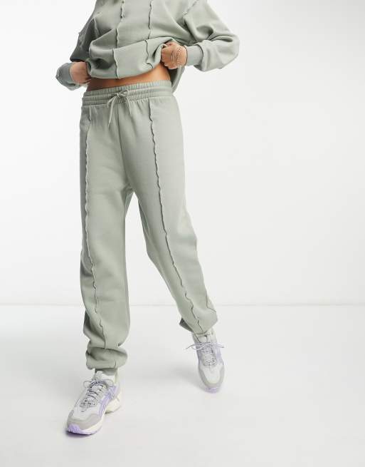 Ribbed Joggers Sage