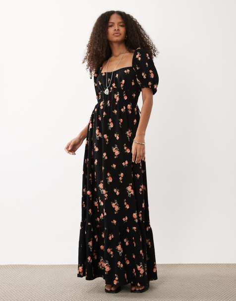 Maxi Floral Dresses | Maxi & Long Flower Dresses | Shop at ASOS