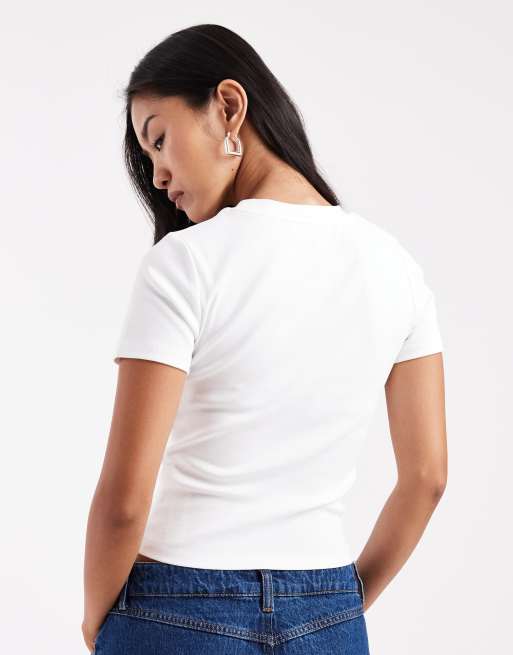 Miss Selfridge - Set van 2 baby-T-shirts in zwart en wit, 2 van 4