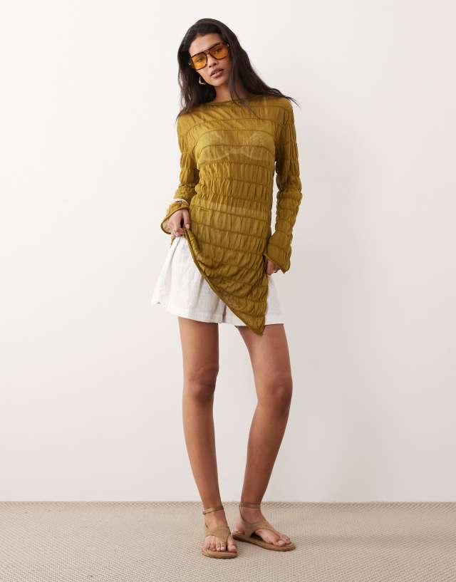 tommy hilfiger sheer-sleeve asymmetrical dress Tommy Hilfiger Women Black Sheer-Sleeve Asymmetrical Dress Size 6