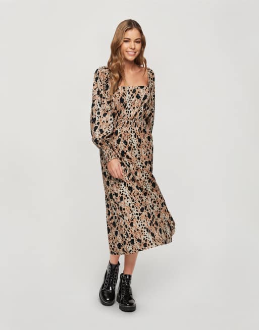 Animal print 2025 dress miss selfridge