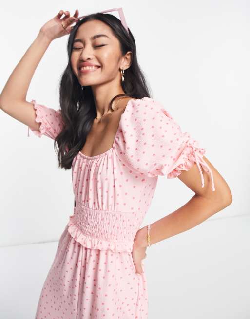 Miss selfridge spot jumpsuit online