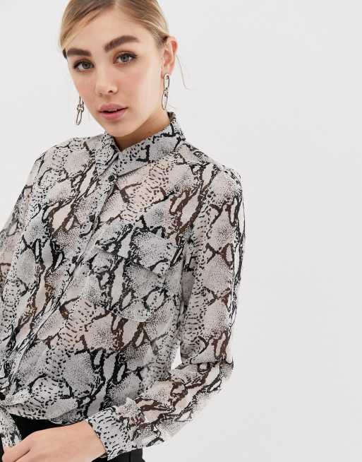 Miss selfridge outlet snake print