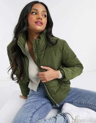 short khaki jacket