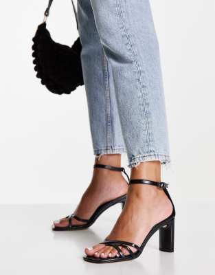 Miss selfridge black sandals store