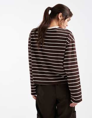 Miss Selfridge Skater Tee In Multi