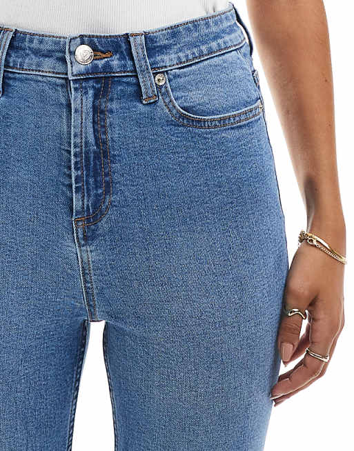 Marilyn Highrise Button Detail Skinny Marilyn Highrise Button Detail Skinny